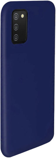 Lemontti Silky Silicone Case Samsung Galaxy A02s Navy