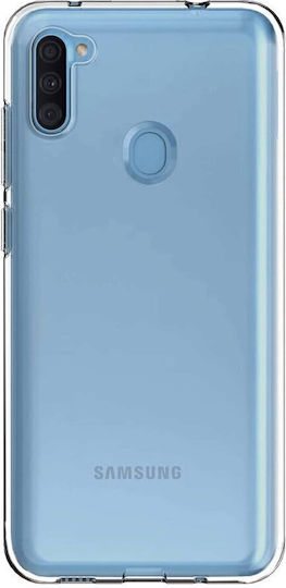 Lemontti Transparent Silicone Case Samsung Galaxy A11