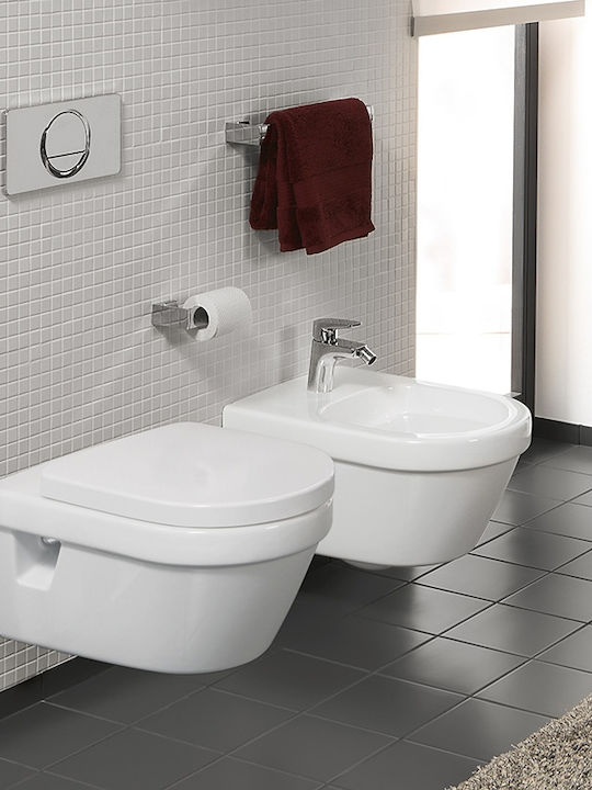 Villeroy & Boch Architectura Тоалетна седалка с плавно затваряне, пластмасова, бяла