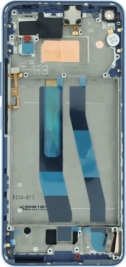 Oled Assembly Frame Xiaomi Mi 11 Lite Genuine Blue