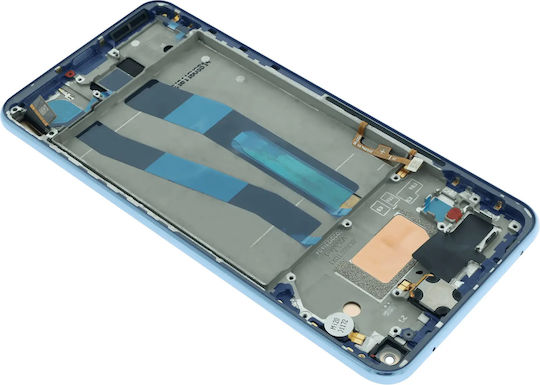 Oled Assembly Frame Xiaomi Mi 11 Lite Genuine Blue