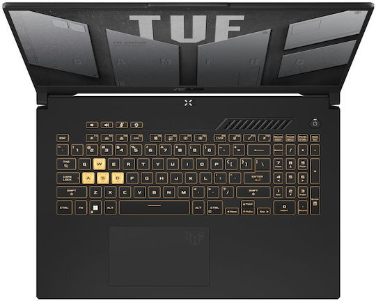 TUF Gaming F17 FX707VJB-HX081 17,3" IPS FHD+ 144 Hz (Core 5-210H/16 GB/512 GB SSD/GeForce RTX 3050/ohne Betriebssystem) Mecha-Grau (US-Tastatur)