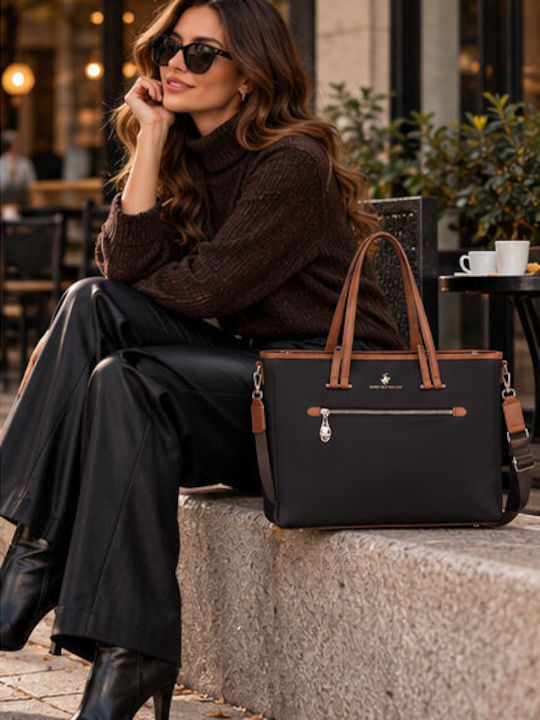 Brown Leather Women's Clutch