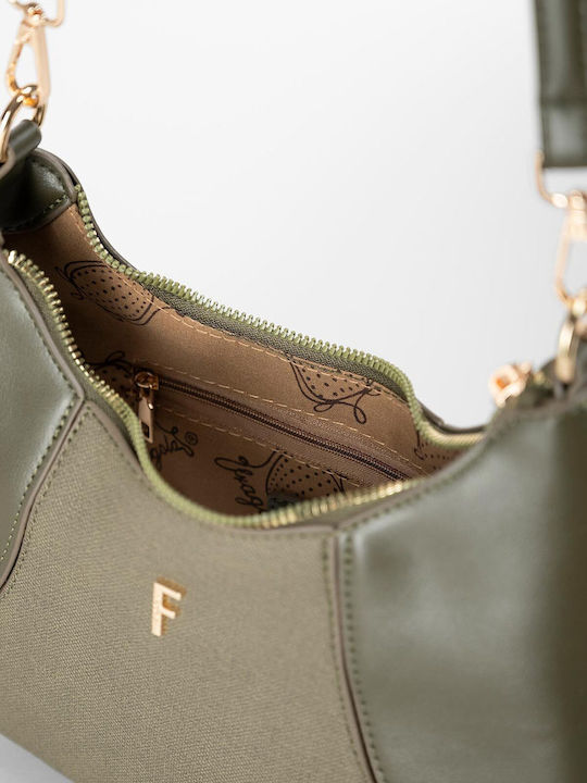 Damen-Hobo-Tasche Khaki