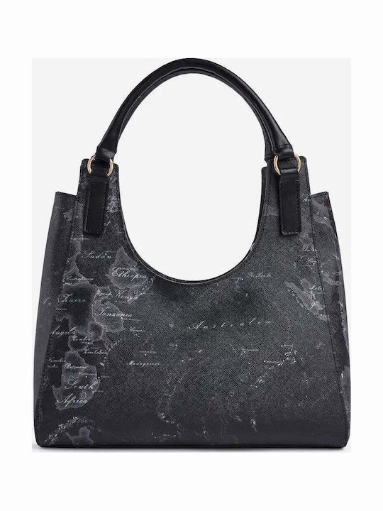 Fabric Women's Black Tote Bag