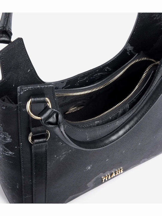 Fabric Women's Black Tote Bag