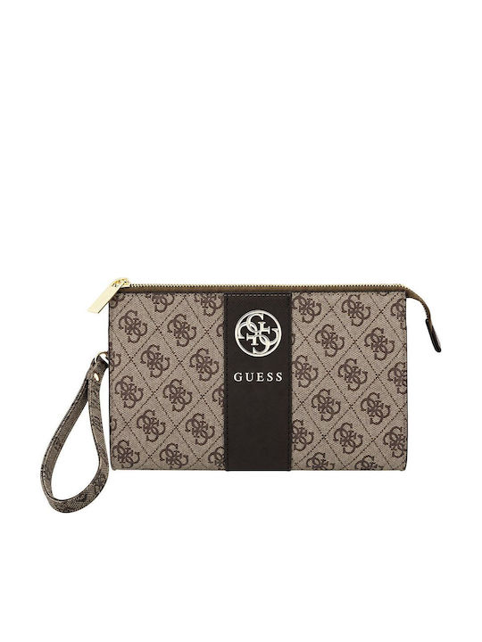 4g Round Damen-Handytasche Braun