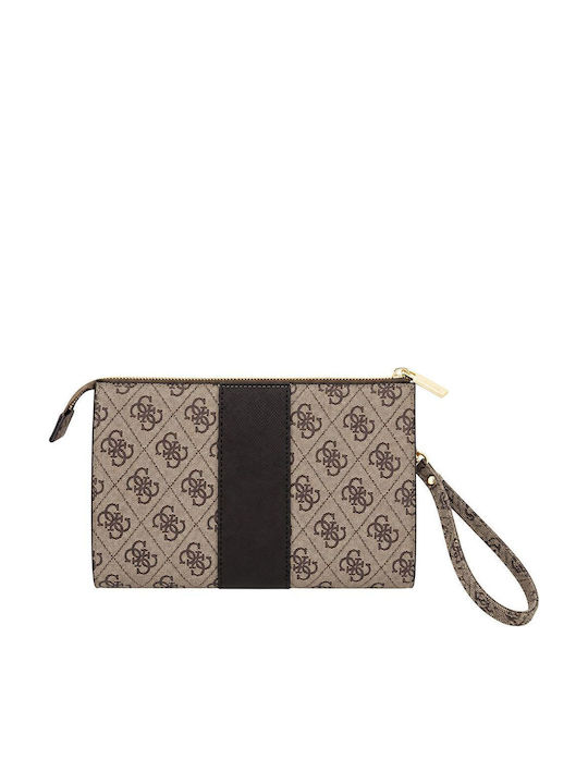 4g Round Damen-Handytasche Braun