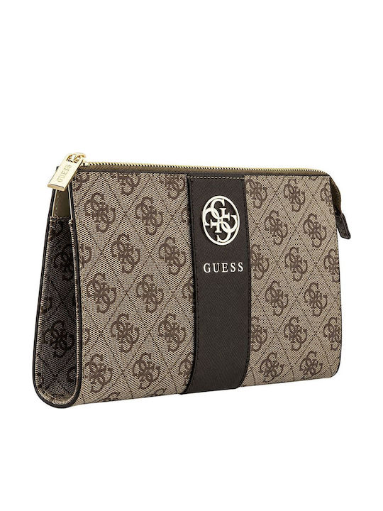 4g Round Damen-Handytasche Braun