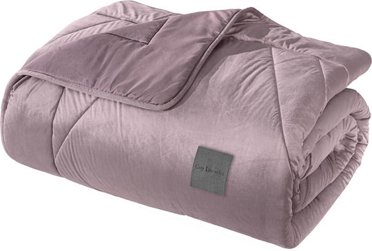 Guy Laroche King Size Quilt 220x240cm Refine Amethyst