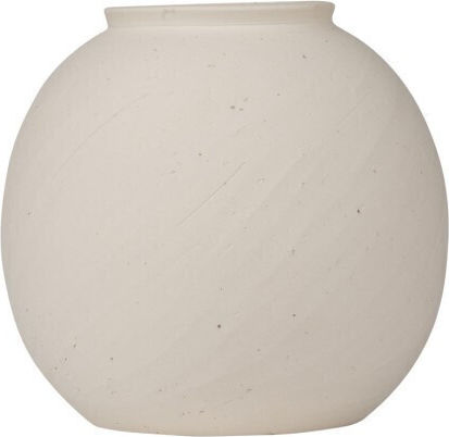 Estia White Ceramic Vase Y11cm