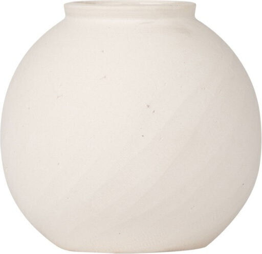 Estia Ceramic White Vase Y15.3cm