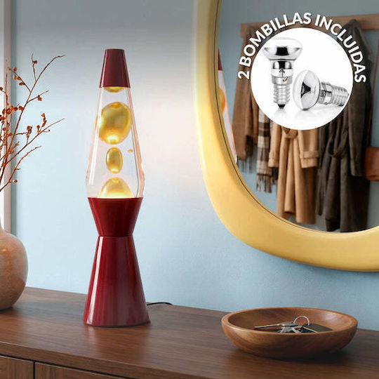 Fisura Decorative Lava Lamp
