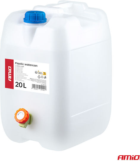 AMiO 05144 Kunststoffkanister mit Wasserhahn 20 l