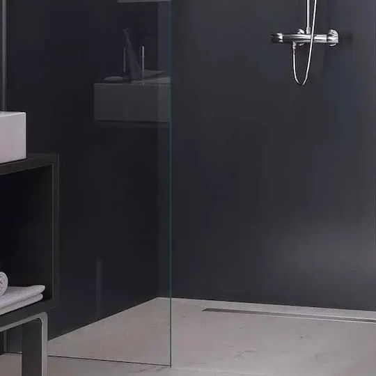 Kessel Linearis Canal De Duș Din Oțel Inoxidabil Gri