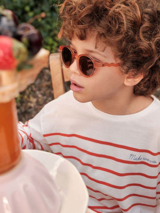 Oval Kids Sunglasses Pink For 3-5 Years