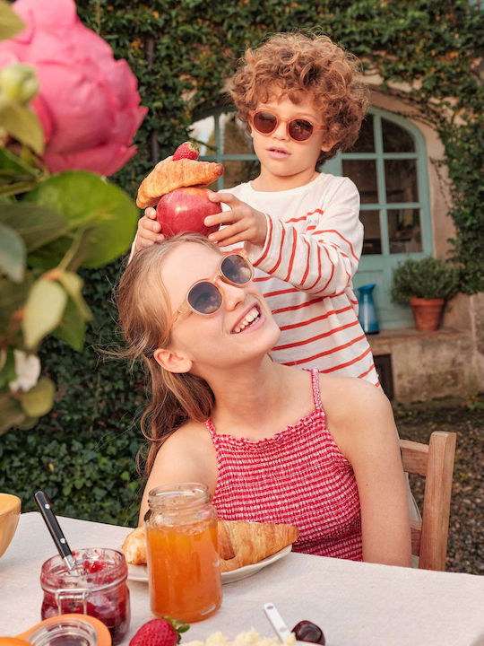Oval Kids Sunglasses Pink For 3-5 Years