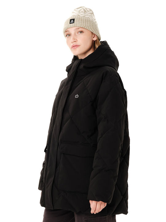 Emerson Μπουφάν Puffer Μαύρο