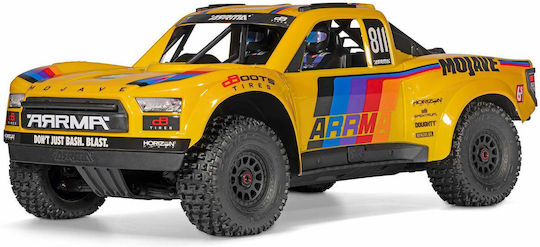 Arrma RTR Τηλεκατευθυνόμενο Φορτηγό 4WD Κίτρινο