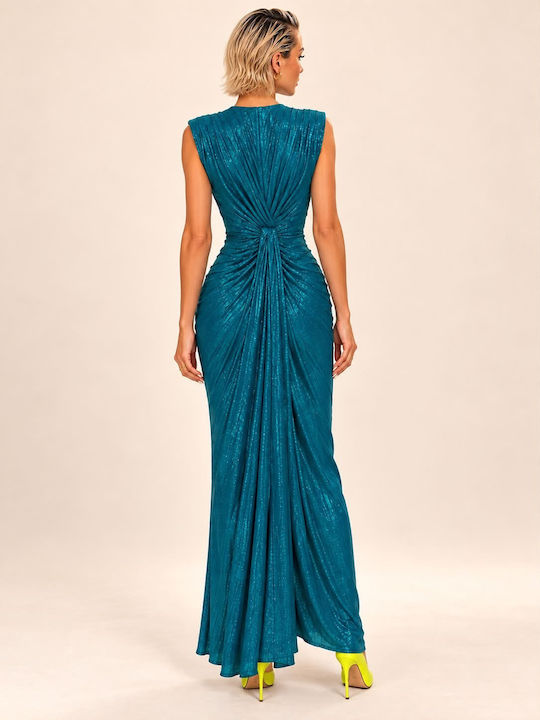 Woman's Fashion Maxi-Abendkleid Grün