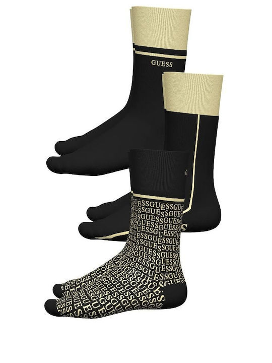 Guess Women's Socks Black 3 Pack
