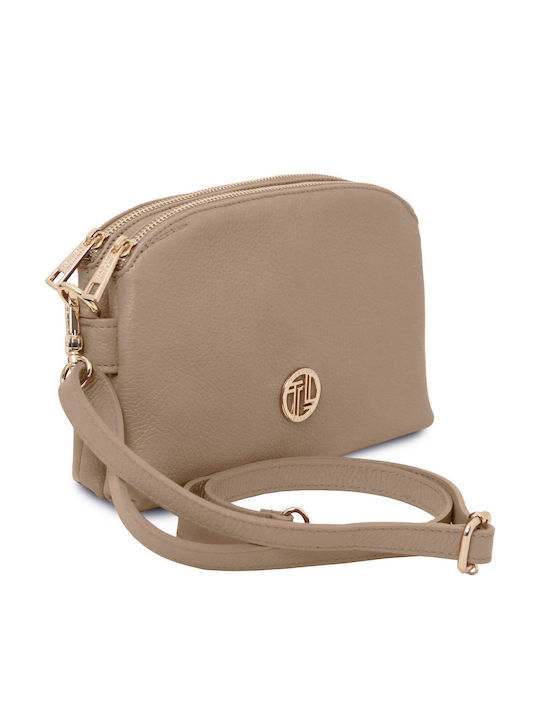 Light Ash Leather Women's Shoulder Bag