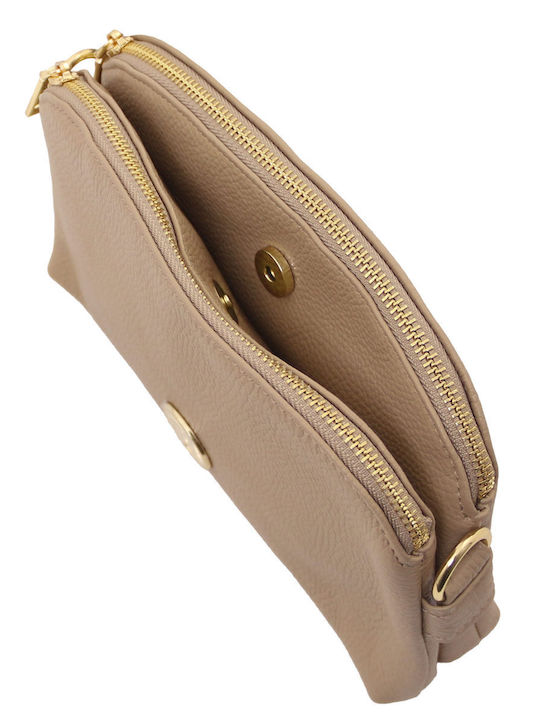 Light Ash Leather Women's Shoulder Bag