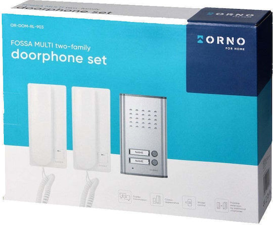 Audio Intercom Set White
