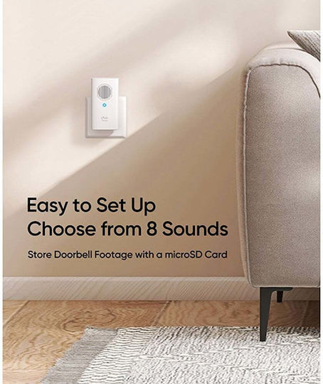 Eufy Ασύρματο Κουδούνι Πόρτας Wi-Fi