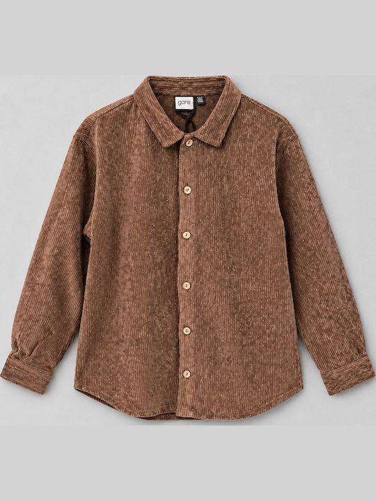 Kids Set with Pants 3 Pieces Brown