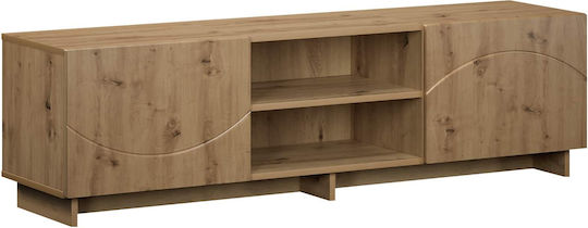 TV Stand Artisan Oak L140xW34.5xH40cm