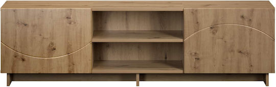 TV Stand Artisan Oak L140xW34.5xH40cm