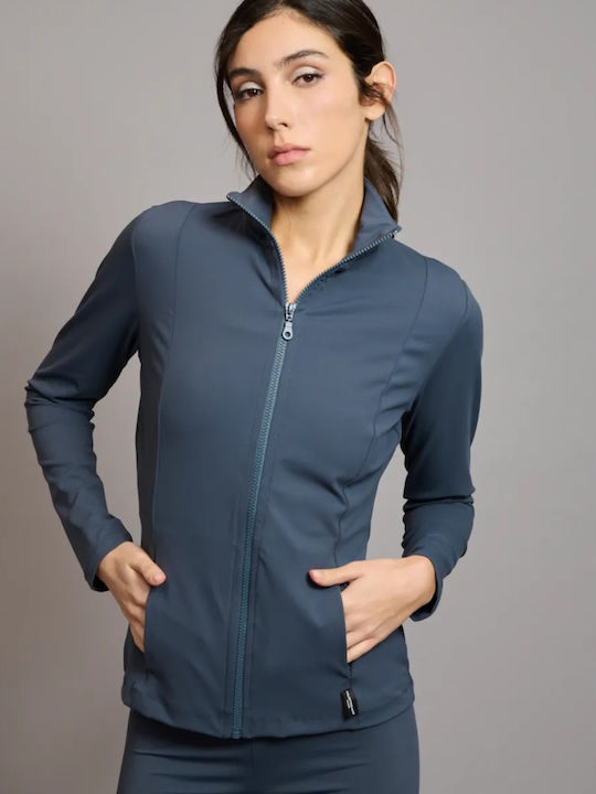 Collectiva Noir Sportliche Damenjacke Petrol Collectiva Noir Sportliche Damenjacke Petrol