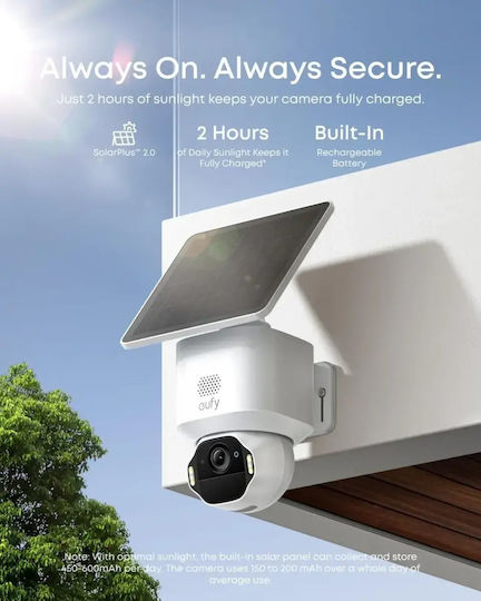 Eufy SoloCam E42 Überwachungssystem mit 4 drahtlosen IP-Kameras, 8 MP und Steuerzentrale