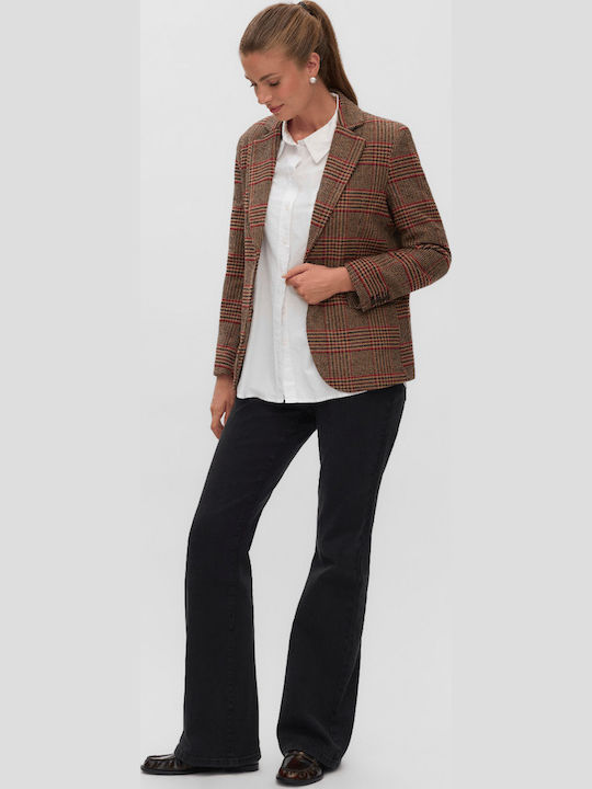 Vero Moda Brauner Damenblazer
