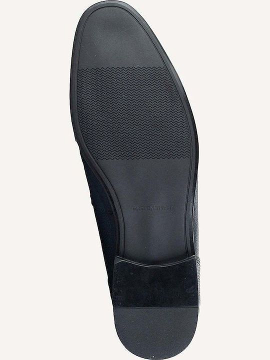 Mocasini Bărbătești din Piele de Culoare Albastră