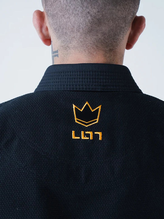 Kingz Men's Brazilian Jiu Jitsu Jacket Black