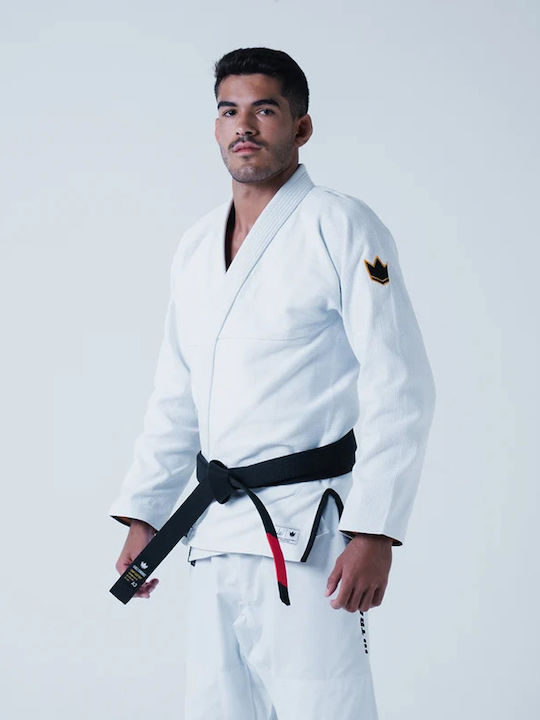 Kingz Men's Brazilian Jiu Jitsu Jacket White