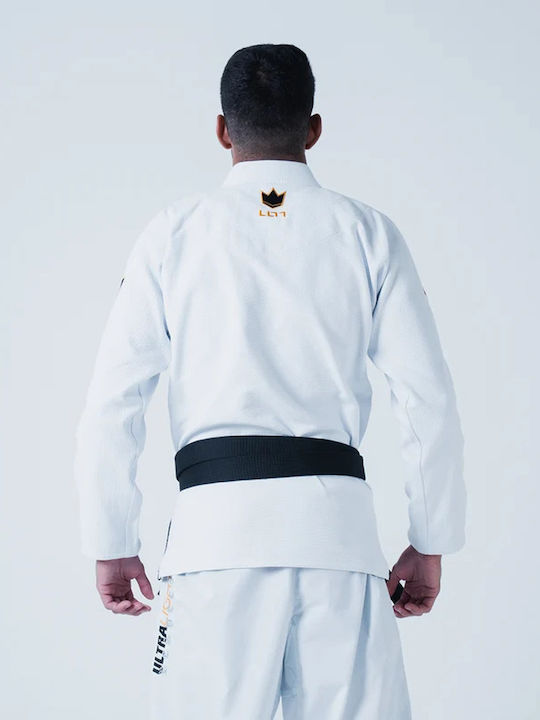 Kingz Men's Brazilian Jiu Jitsu Jacket White