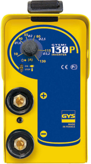 GYS Gysmi 130P Welding Machine Inverter MMA with Maximum Welding Current 130A and Duty Cycle 5%