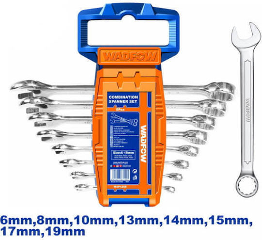 Wadfow Set Deutsch Polygon mit Größe von 10mm bis 19mm 8Stück