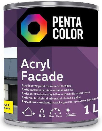 Pentacolor Acrylic Plastic Paint for Exterior Use