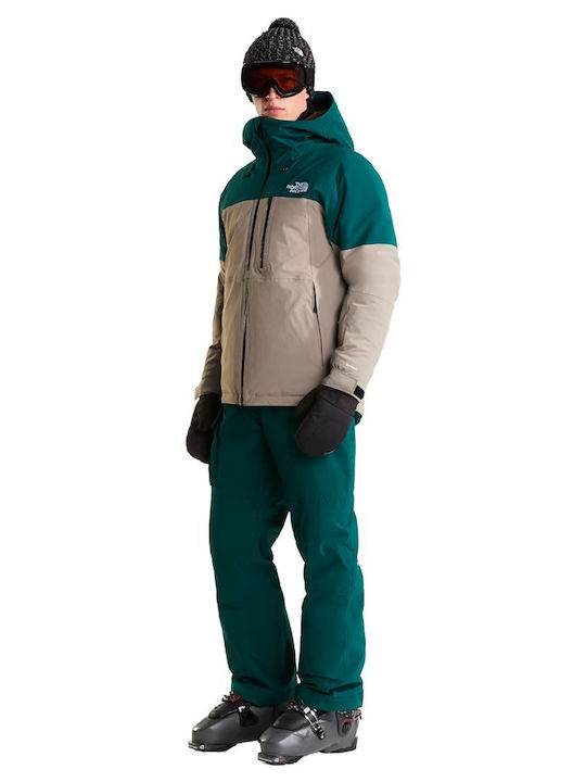 The North Face Freedom NF0A8H2DT1V Ανδρικό Μπουφάν για Σκι & Snowboard Γκρι