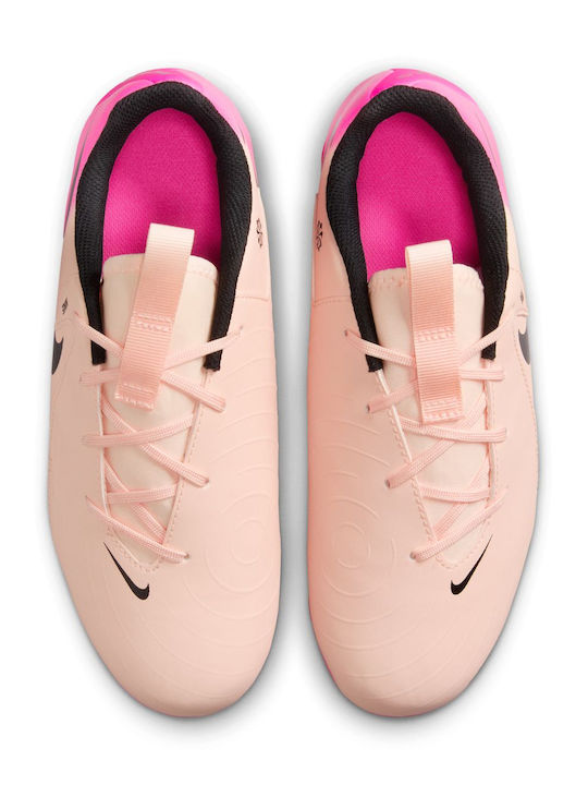 Jr Phantom Gx Ii Academy Fg FG Kinder Fußballschuhe mit Nocken Crimson Tint / Black / Pink Blast