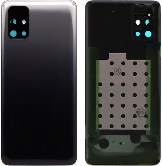 Samsung Replacement Back Cover Black for Galaxy M31s