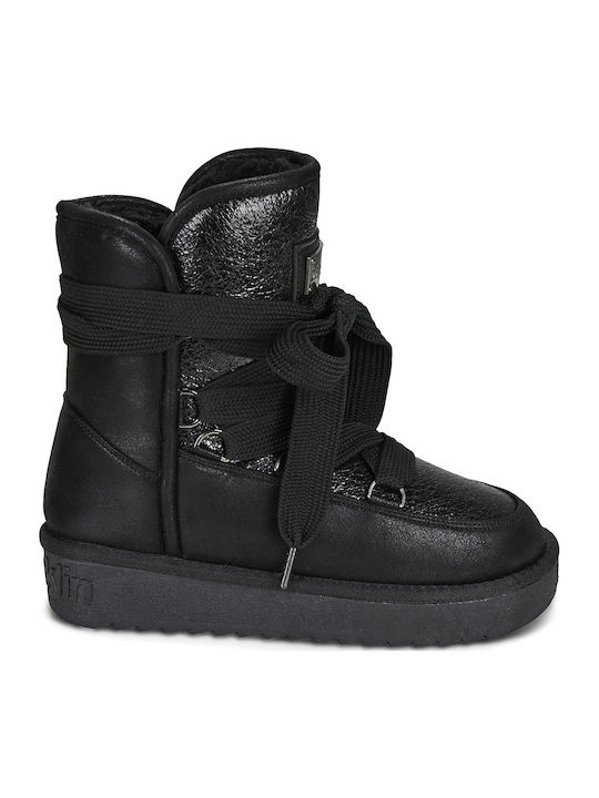 Nordic Damen-Stiefeletten Schwarz