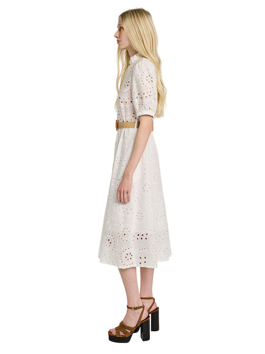 Summer Midi Dress White 67-007.055.N0010