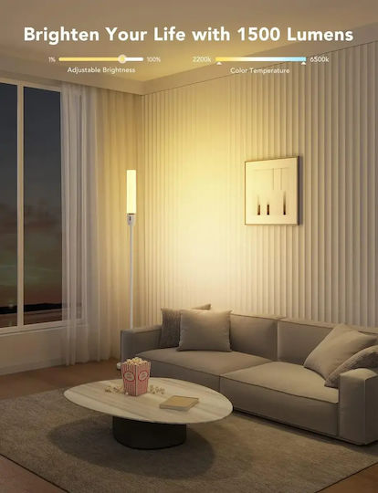 Govee LED Φωτιστικό Δαπέδου Υ174.6εκ. Πολύχρωμο Govee LED Φωτιστικό Δαπέδου Υ174.6εκ. Πολύχρωμο