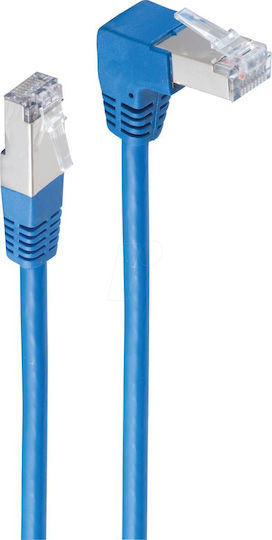 Shiverpeaks S/FTP Cat.6 (Gigabit) Καλώδιο Δικτύου Ethernet 7.5m Μπλε