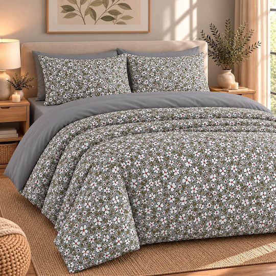 Astron Italy Elisa Single Bed Sheet Set 175x260cm Dusty Rose (3 pcs)